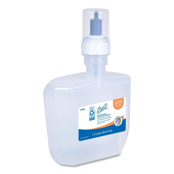 Scott Control Antimicrobial Foam Skin Cleanser, Fresh Scent, 1200 mL, PK2 91594